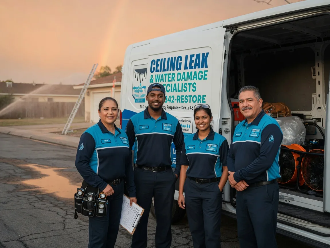 Ceiling Leak Cleanup company in Coulterville, IL