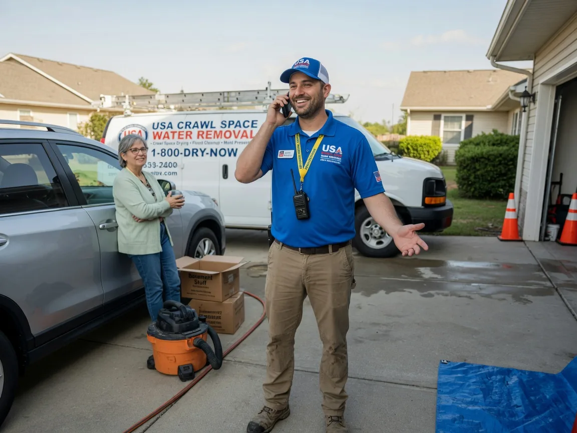 Crawl Space Water Removal Coulterville, IL FAQs